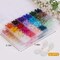 1150 Pieces 8mm Round Glass Beads for Jewelry Making, 23 Colors Crystal Beads for Bracelets Jewelry Making and DIY Crafts